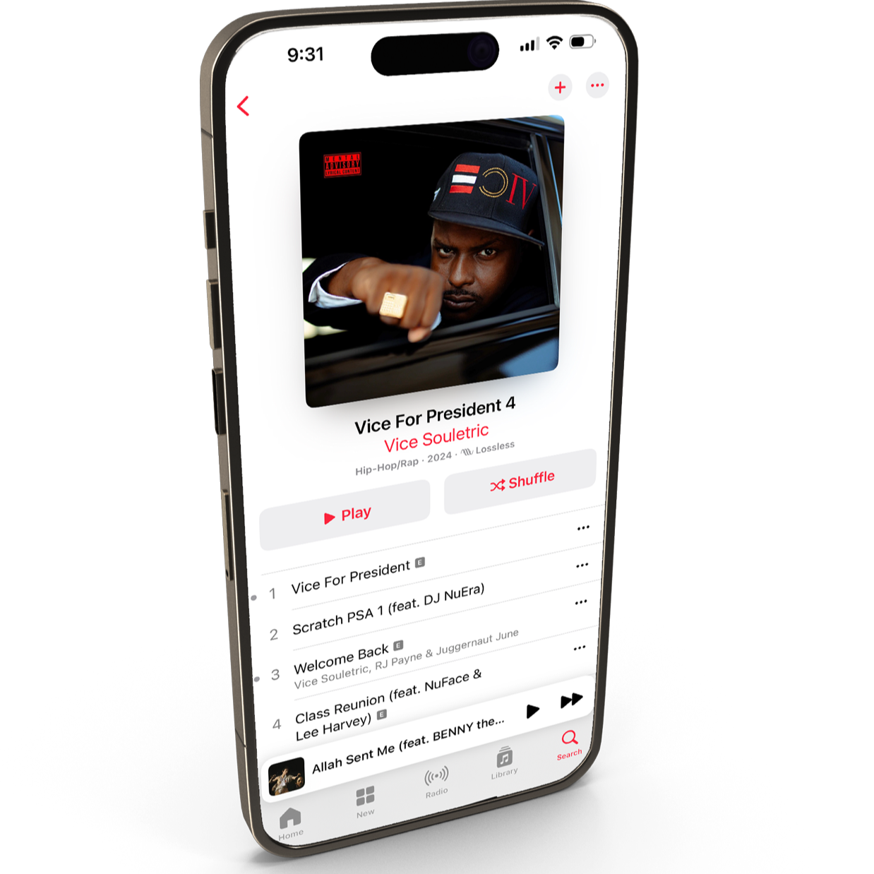 Vice For President 4 - WAV/MP3 with Digital Booklet